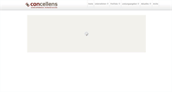 Desktop Screenshot of concellens.de